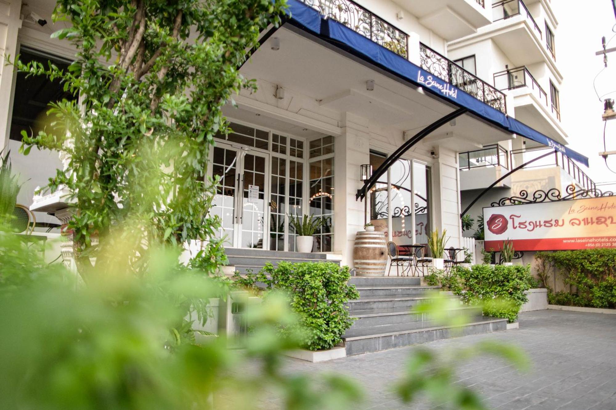 La Seine Hotel Vientiane Exterior foto