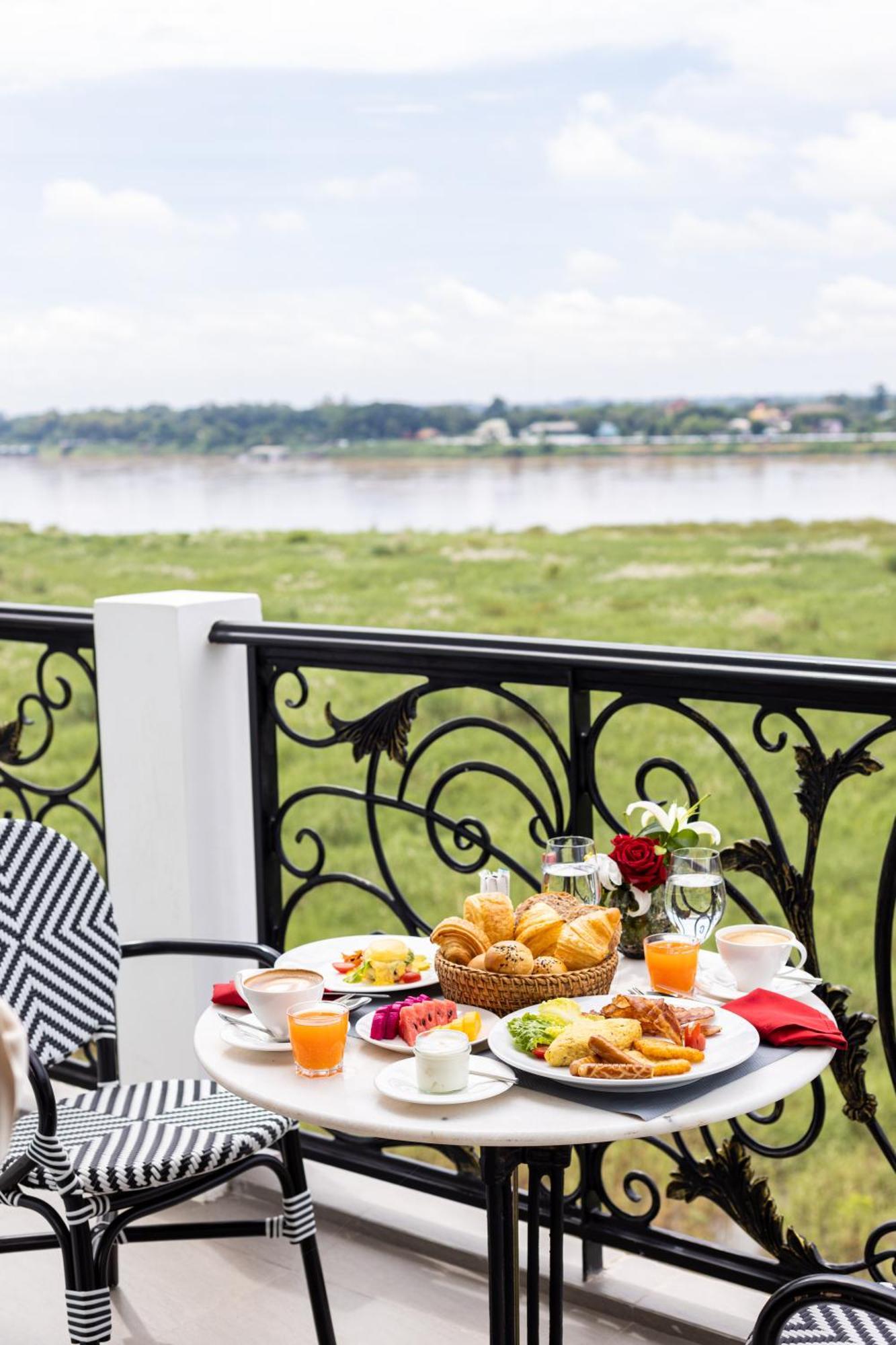 La Seine Hotel Vientiane Zimmer foto