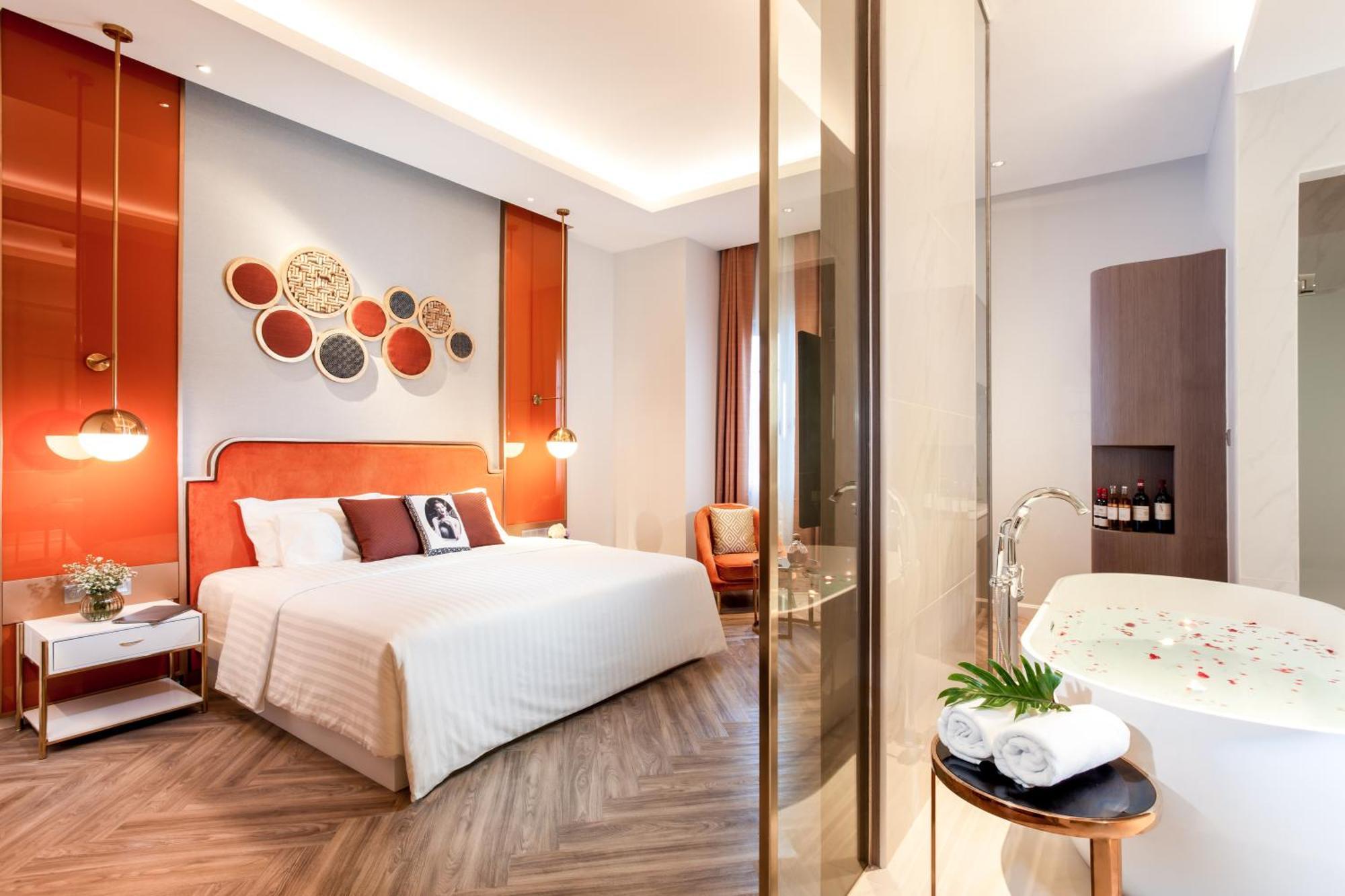 La Seine Hotel Vientiane Zimmer foto
