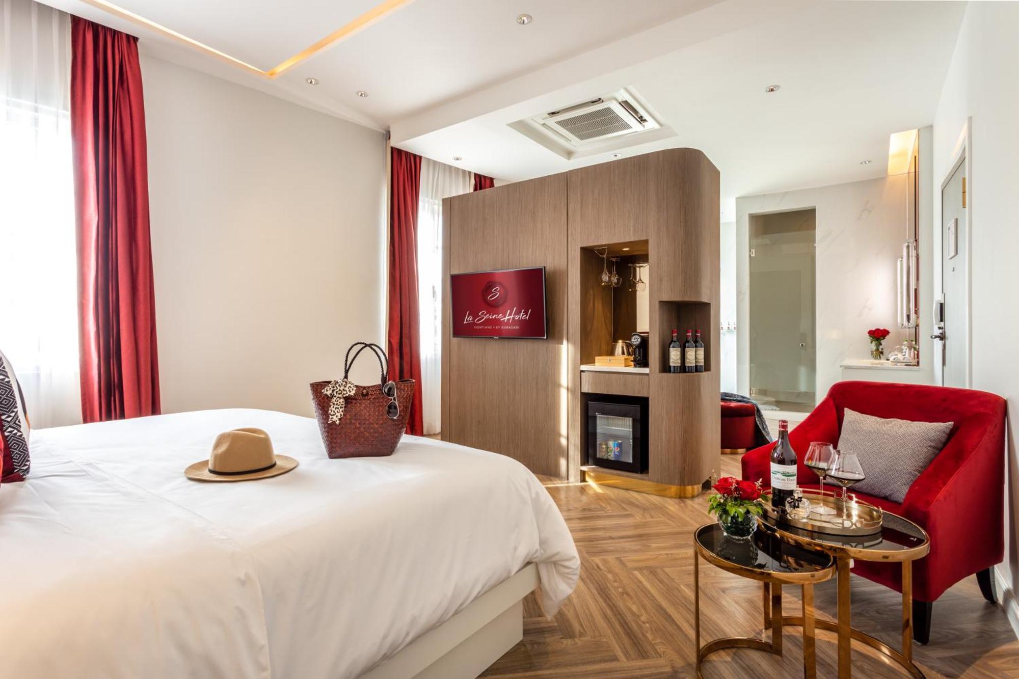 La Seine Hotel Vientiane Zimmer foto